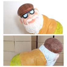 Load image into Gallery viewer, 12 cm/25 cm Golfer Garden Gnome Outdoor Figurine,Funny Golfing Garden Gnome Statue,Golf Dwarf Resin Handicrafts Decorations for Yard, Lawn,Patio Gifts-Full Color. (small)