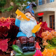 Load image into Gallery viewer, Gifts for Dad, Funny Garden Gnomes outdoor, Solar Gnomes Garden Ornaments Statue Lights, Dad Birthday Gifts for Men from Son, Daughter, Presents for Men Unique
