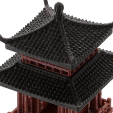 Load image into Gallery viewer, TOYANDONA Miniature Pagoda Statue Chinese Japanese Asian Garden Decor Bonsai Mini Pavilion Tower Fairy Garden Accessories for Micro Landscape Aquarium Ornaments