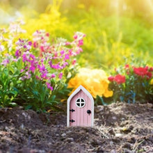 Load image into Gallery viewer, Mllkcao Garden Ornaments Outdoor Door and Window Pendant Crafts Outdoor Elves Dwarf Courtyard Garden Tree Decoration Pink