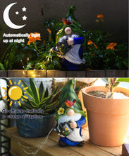 Load image into Gallery viewer, AIGEL Garden Gnomes Statues,Solar Garden Statue Outdoor Decor,Large Gnomes with Solar Light,Standing Statue for Patio,Lawn,Yard Art Decoration, Figurine Ornament Gift
