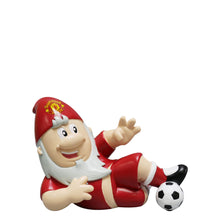 Load image into Gallery viewer, FOCO Officially Licenced Manchester United FC Sliding Tackle Garden Gnome
