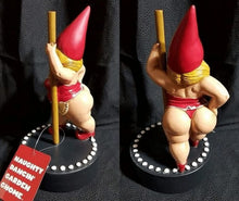 Load image into Gallery viewer, Funny Woman Dancing Gnome, Pole Dance Garden Gnomes, Funny Outdoor Indoor Statue for Home, Creative Figurine Decoration for Patio Lawn Garden Yard Art (Red)