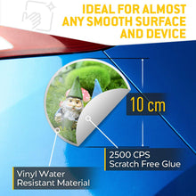 Load image into Gallery viewer, Vinyl Stickers (Set of 2) 10cm - ny Garden Gnome Men Decals for Laptops,Tablets,Luggage,Scrap Booking,Fridges, 14596