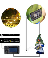 Load image into Gallery viewer, AIGEL Garden Gnomes Statues,Solar Garden Statue Outdoor Decor,Large Gnomes with Solar Light,Standing Statue for Patio,Lawn,Yard Art Decoration, Figurine Ornament Gift