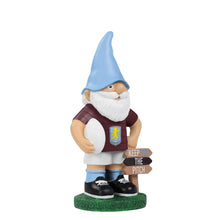Load image into Gallery viewer, FOCO Officially Licensed Aston Villa FC Keep Off The Pitch Football Garden Gnome