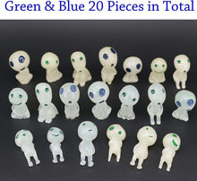 Load image into Gallery viewer, Qingo Fairy Garden Accessories Tree Elves Easter Egg Fillers Glow in Dark Basket Stuffers Garden Alien Decor Miniature for Micro Landscape Outdoor Status Patio Lawn Yard Kit