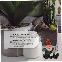 Load image into Gallery viewer, Healvian 3pcs Dwarf Shaped Resin Garden Ornament Decoration Funny Gnome Statue for Home Lawn Doll Artwork Unique Landscape Accessory
