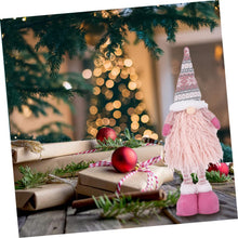 Load image into Gallery viewer, Ciieeo Adjustable Telescopic Tomte Gnome Christmas Doll Window Decor Christmas Gnome Ornament
