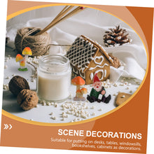 Load image into Gallery viewer, BESPORTBLE 1pc Gnome Statue Resin Craft Moss Micro Landscape Fairy Garden Ornament