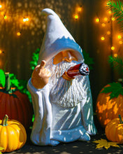 Load image into Gallery viewer, YUSWBCO Middle Finger Gnomes, Garden Gnomes Outdoor, Funny Garden Gnomes, White