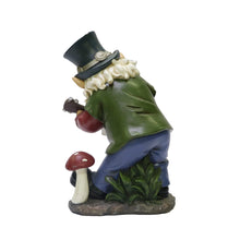 Load image into Gallery viewer, Nature's Mark Rock n Roll Gnome in a Band Playing Guitar Resin Statue Figurine Home Garden Decorative Accent Décor (9" H)
