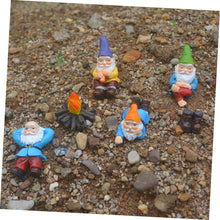 Load image into Gallery viewer, Happyyami Hanging Garden Ornaments Set of Resin Gnomes Decorative Gnomes Garden Statues for Outdoor Landscape