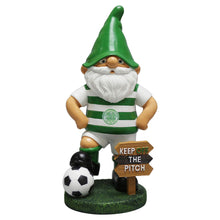 Load image into Gallery viewer, FOCO Celtic FC Football Scottish League Keep Off The Pitch Garden Gnome Ornament Indoor/Outdoor