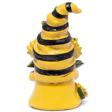 Load image into Gallery viewer, Hodao Spring Bumble Bee Gnome Figurine - Cute Garden Decor with Sunflower Accents, Yellow Bee Statue for Spring Home Table Decor, Unique Gifts for Nature Lovers