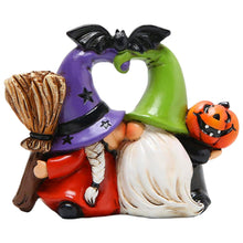 Load image into Gallery viewer, Pzuryhg Halloween Gnomes, Garden Gnomes, Spring Gnomes, Outdoor Gnomes Decorations, Gnomes Couple Decorations, Flower Gnomes Ornaments Decor, Summer Gnomes Figurines, Kiss Gnome Statue For Home