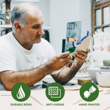 Load image into Gallery viewer, RizzRosa 9.5'' Funny Garden Gnome Outdoor Decor - Large Naughty Gnomes Statues, Resin Gnomes Sculptures for Yard Patio Home Lawn Outside Decorations Ornament Housewarming Gifts, Blue