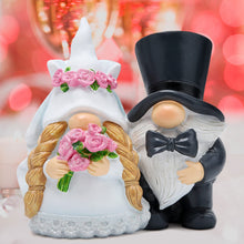 Load image into Gallery viewer, Hodao Valentines Day Gnome Decorations Handmade Couple Scandinavian Gnomes Ornaments Wedding Celebration Gnomes Figurines Decor Sweet Anniversary Day Home Table Decorations Gifts