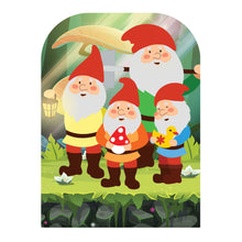Load image into Gallery viewer, STAR CUTOUTS The Spirit of The Garden Gnomes Child Stand-In Cut Out, Cardboard, Multi-Colour, 131 x 95 x 131 cm