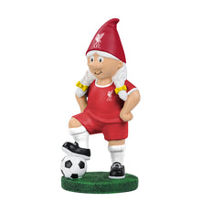 Load image into Gallery viewer, FOCO Official Liverpool FC Female Football Garden Gnome