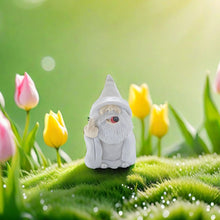 Load image into Gallery viewer, Eojmvxar Funny Garden Gnome Statue,2pcs Middle Finger Figurine Decorations for Lawn Yard Balcony Porch Patio Home Ornaments Outdoor,Garden Statue Outdoor, Smoking Wizard Gnome,