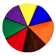 Load image into Gallery viewer, BEBAOVO 7 Packs Gnomes Hats - Dwarf Hats Felt Cone Hat Elf Pointed Hat Crayon Costume for Halloween Christmas Birthday Party for Adults Teens, Group Costumes