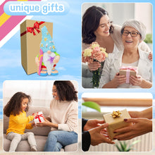 Load image into Gallery viewer, RICHIE Womens Gifts Solar Garden Outdoor Statues Gnome with Surfboard and 5 LED Lights - Unique Housewarming Gifts Lawn Decor Statue for Patio, Balcony, Yard Ornament