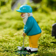 Load image into Gallery viewer, KURKUR Garden Golf Gnome Statues,Outdoor Golfing Gnome Garden Ornaments,Funny Golfer Gnome Decoration Elf Dwarf Figurines Golfers Gifts For Patio Yard Porch Lawn