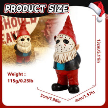 Load image into Gallery viewer, EQTGI Garden Gnomes Outdoor Santa Claus Gnomes Horror Gnome Figurine for Christmas Home Yard Lawn Decor