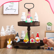 Load image into Gallery viewer, Sonwyoung 12 Pcs Seasonal Gnome Ceramics to Paint Ready to Paint Ceramics DIY Paint Your Own Gnome Statues Blank Ceramics Unpainted Gnome Figurines Kit with Brush Palette Paint for Adults Home Decor