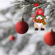 Load image into Gallery viewer, Jagowa 12PCS Wooden Christmas Ornaments - Faceless Dolls for Christmas Tree Decor and Party