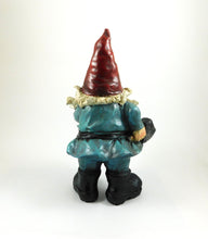 Load image into Gallery viewer, Seven Secrets Rude Gnome giving the finger Patio Ornament Garden Funny Statue Figurine Go Away Gesture | 39188