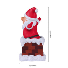 Load image into Gallery viewer, FOCO Premier League Football Manchester United Fan Chimney Christmas Indoor Outdoor Ornament Bearded Gnome