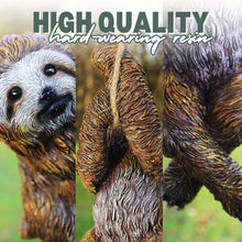 Load image into Gallery viewer, Garden Mile Eye-Catching Garden Ornaments Swinging Sloth Hanging Garden Statue with Strong Rope - Waterproof and Weatherproof Resin Garden Figurines for Indoor and Outdoor Yard Art Patio Lawn Decor