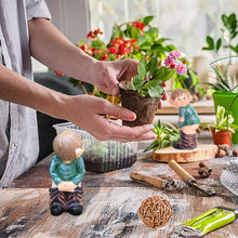 Load image into Gallery viewer, Rolin Roly Bare Buttocks Garden Gnome Statue Naughty Gnomes Ornaments Funny Waterproof Resin Dwarf Craft for Indoor or Outdoor Lawn Decorations (1PCS)