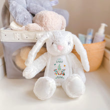Load image into Gallery viewer, Pomchick - Personalised Happy Easter Gift Bunny with Name | 35 Cm | Easter Gnome| Baby Keepsakes | Gonk Teddy | Soft Plush Rabbit Toys Girl Boy 1st