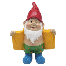 Load image into Gallery viewer, Lesser & Pavey Naughty Gnome With Coat 9" Gnomes Behaving Badly Figurines Statues For Home Decor | Ideal Ornaments Friendship Gifts For Women & Men | Lovely Table Centerpiece & Living Room Accessories