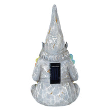 Load image into Gallery viewer, Azuma Garden Ornament Solar Power 6 White LED Lights Outdoor Decoration 29cm Gnome