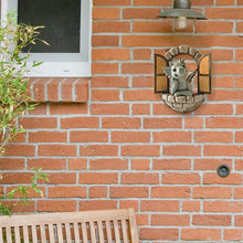 Load image into Gallery viewer, Courtyard Dinosaur Sculpture Wall Decoration, Weatherproof Resin Garden Statue Dinosaur Gnome Miniatures, Cute Dragon Garden Ornaments for Indoor Outdoor Wall Art Patio Yard Landscaping Decoration