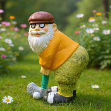 Load image into Gallery viewer, Elenon Funny Garden Golf Gnome Outdoor Statue Decorative, Adorable Flower Bed Decor Golfing Gnome Statue, Yard Patio Art Decor Dwarf Sculptures Table Ornament
