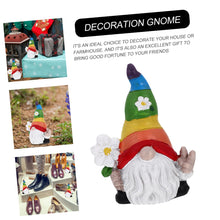 Load image into Gallery viewer, Toddmomy 2pcs Garden Gnome Doll Handmade Resin Statue for Home Decor and Garden Layout and Charming Ornament for Indoor and Outdoor Spaces