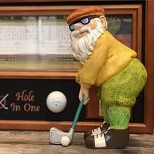 Load image into Gallery viewer, Elenon Funny Garden Golf Gnome Outdoor Statue Decorative, Adorable Flower Bed Decor Golfing Gnome Statue, Yard Patio Art Decor Dwarf Sculptures Table Ornament