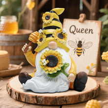 Load image into Gallery viewer, Hodao Bumble Bee Spring Gnome Decorations Honey Gnomes Ornaments World Day Gifts Fall Thanksgiving Figurines for Garden Decor Birthday Party