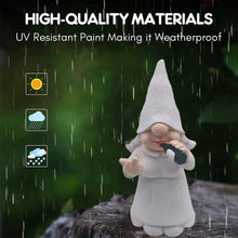 Load image into Gallery viewer, MINICAR Funny Garden Gnomes Statues Outdoor Decor Naughty Gnome Sculptures Yard Lawn Patio Decorations (Drinking Gnome Female)