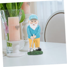 Load image into Gallery viewer, ANDRESLAD Golf Dwarf Statue Resin Gnome Figurine Garden Gnome Decor Outdoor Statue Funny Garden Ornament