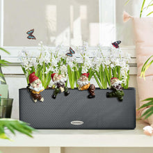 Load image into Gallery viewer, TIANCENTRAL H Garden Gnome Statues Flower Pot and Vase Hugger Resin Climbing Clingers Hangers -Set of 4 Edge Pendant Decor Planter Pot Hanger Ornaments