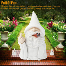 Load image into Gallery viewer, Wizard White Robe Dwarf Garden Outdoor Home Lawn Decoration Naughty Decoration - Suitable for Christmas Festival Gifts