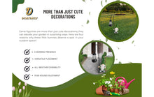 Load image into Gallery viewer, Dcmkimilv Garden Outdoor Decor Statues Figurine Solar Lights Stakes, Gifts for Mom,Patio Balcony Yard Lawn Ornament Decor,Waterproof Decorative Lights,Year-Round Delight