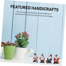 Load image into Gallery viewer, ULTECHNOVO 1Set Adorable Resin Dwarf Doll Garden Decor of Unique Gnome Figurines for DIY Outdoor Decoration for Enhancing Your Garden Charm