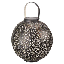 Load image into Gallery viewer, Garden Mile® Large Damask Solar LED Silhouette Lantern Lights Solar Lights Patio Table Lights Garden Lighting Landscaping Lights (Large Damask)